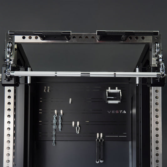 Aluminum 44” Dual Hook Straight Bar