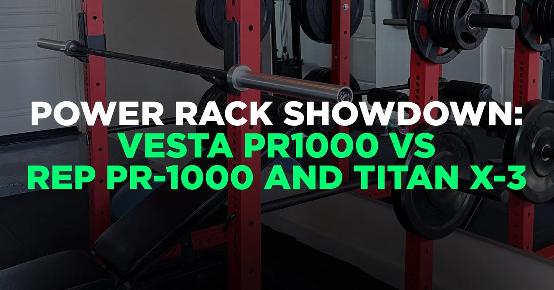 Power Rack Showdown: Vesta PR1000 vs REP PR-1000 and Titan X-3