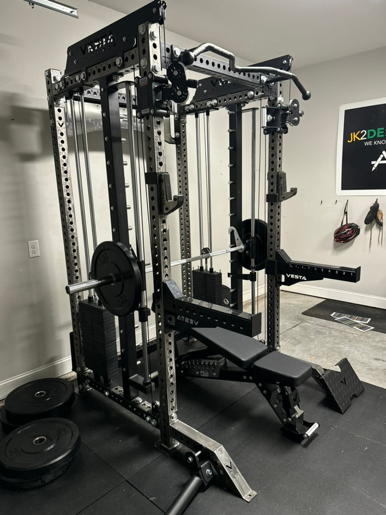 PRO SERIES 3IN1 Ultimate Rack With Smith Machine Vesta Fitness