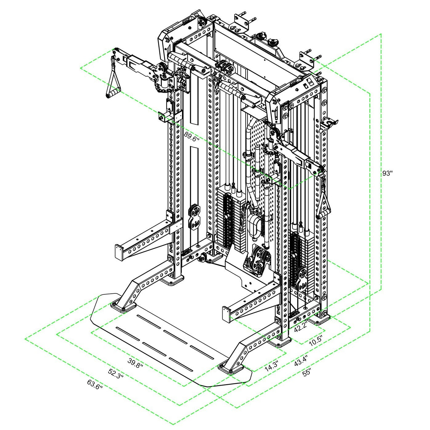 VForce 2IN1 specification image