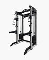 PRO SERIES 2IN1 Ultimate Half Rack Functional Trainer Combo Clear Coat