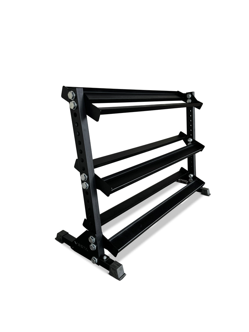 D Three Racks 3-Tier Dumbbell Rack – Vesta Fitness Store