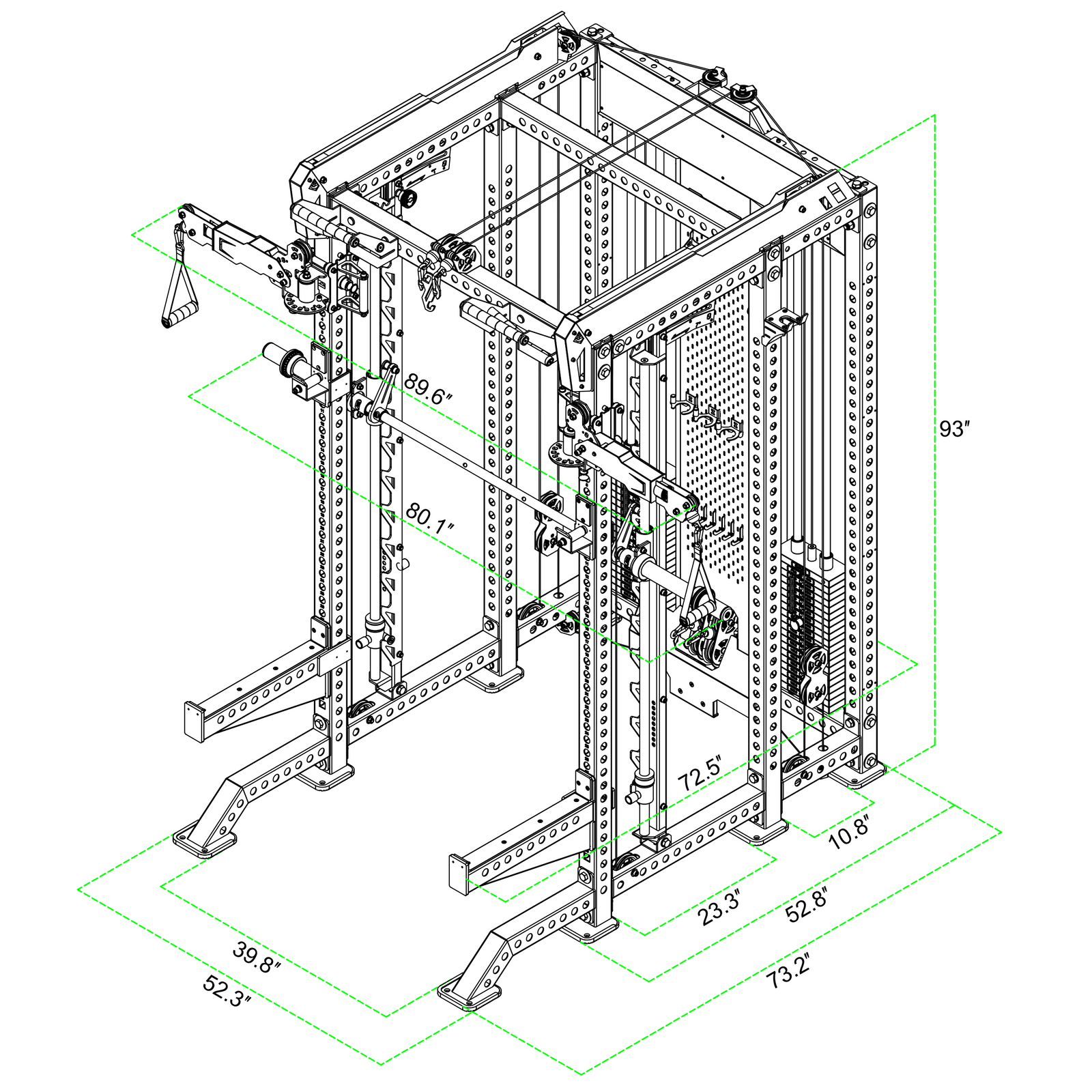 VForce 3IN1 Max specification image