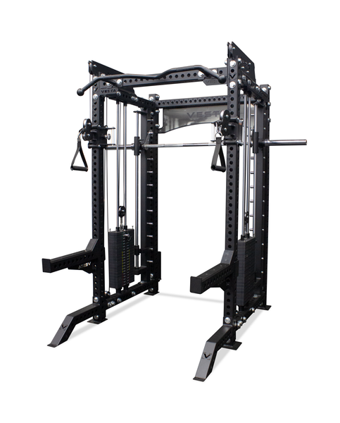 PRO SERIES 3IN1 Ultimate Rack With Smith Machine – Vesta Fitness Store