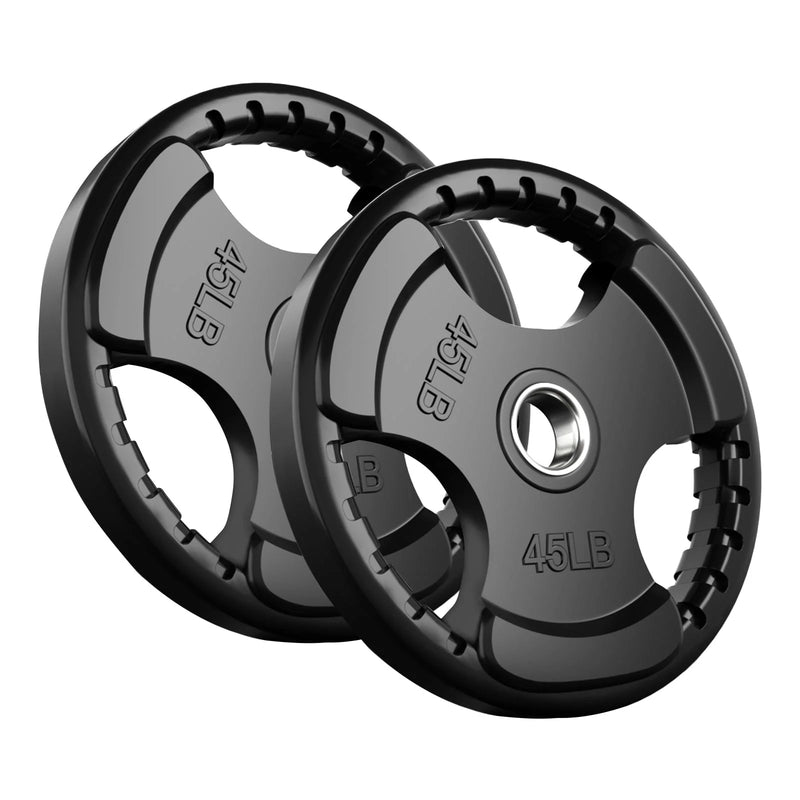 Gikpal Walmart Rubber Weight Plates GIKPAL 150lb Bumper Plates,