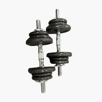 Adjustable Cast Iron Dumbbells (Set)