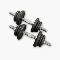 Adjustable Cast Iron Dumbbells (Set)