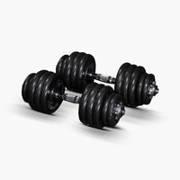 Adjustable Cast Iron Dumbbells (Set)