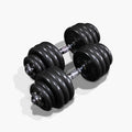 Adjustable Cast Iron Dumbbells (Set)