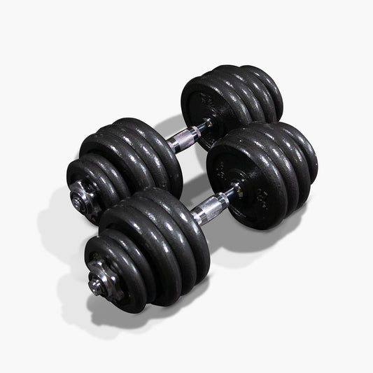 Adjustable Cast Iron Dumbbells (Set)