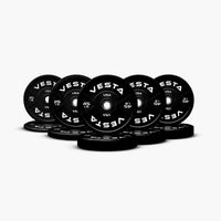 Black Bumper Plates