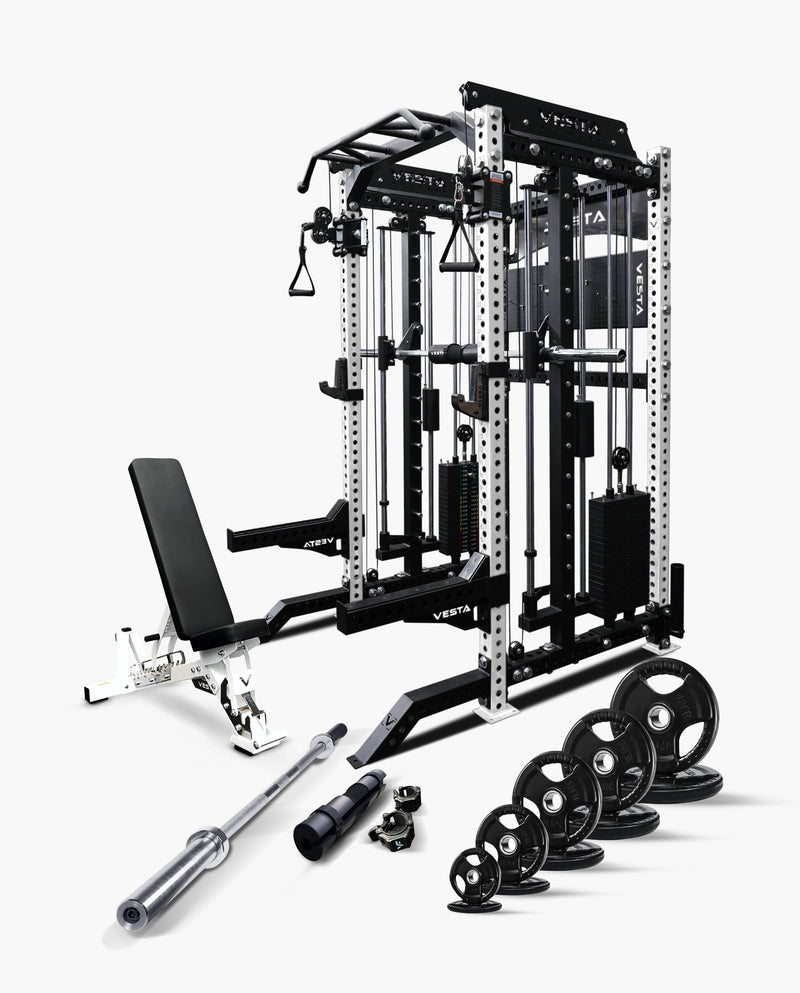 Ultimate Package II - PRO SERIES 3IN1 Ultimate Rack With Smith Machine (BACKORDERED - READ DESCRIPTION)