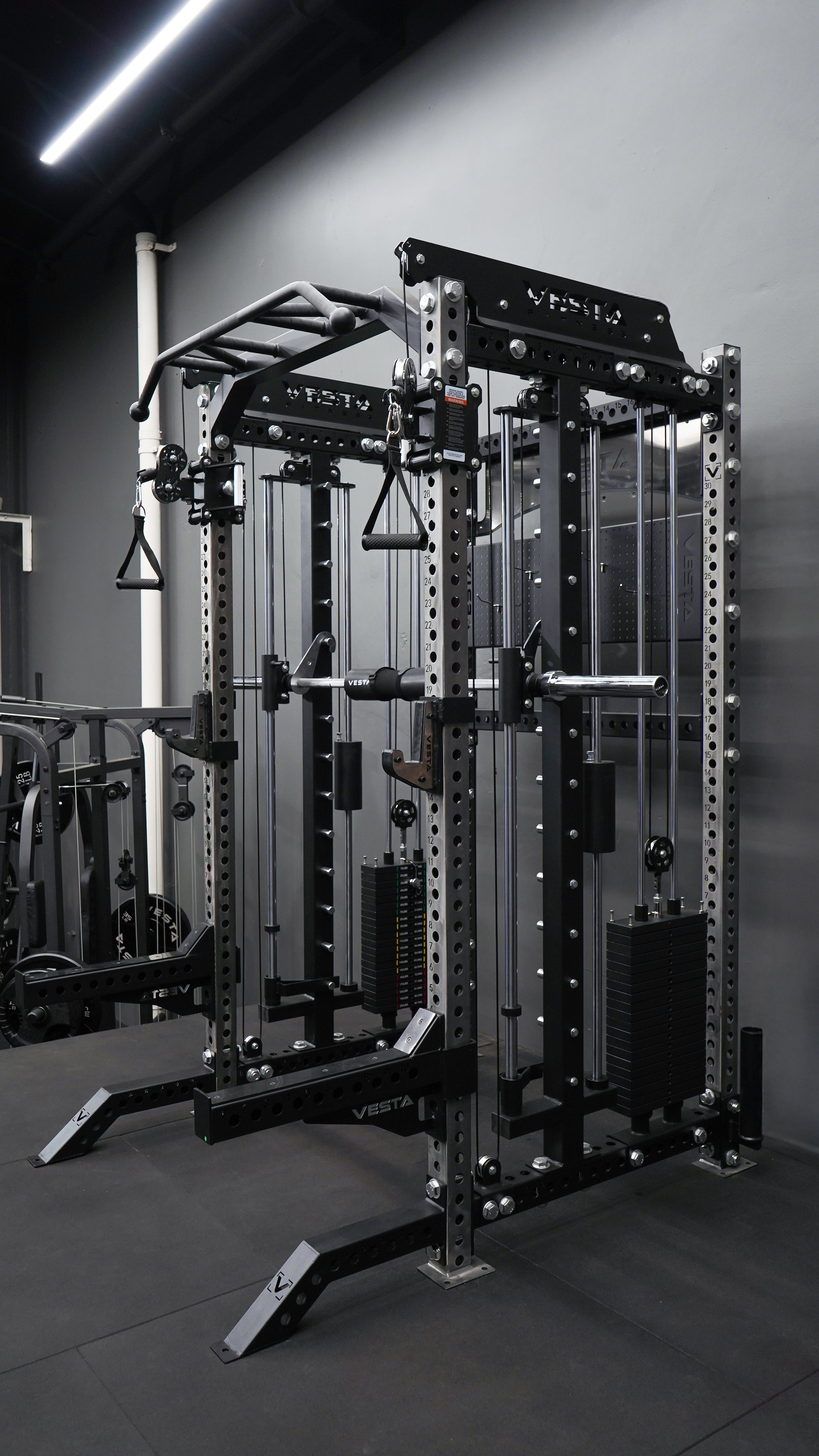 PRO SERIES 3IN1 Ultimate Rack With Smith Machine | Vesta Fitness