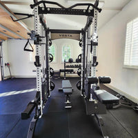 PRO SERIES 3IN1 Ultimate Rack With Smith Machine_White