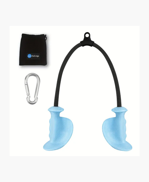 HXD-ERGO Tricep Rope With Ergonomic Handle Blue