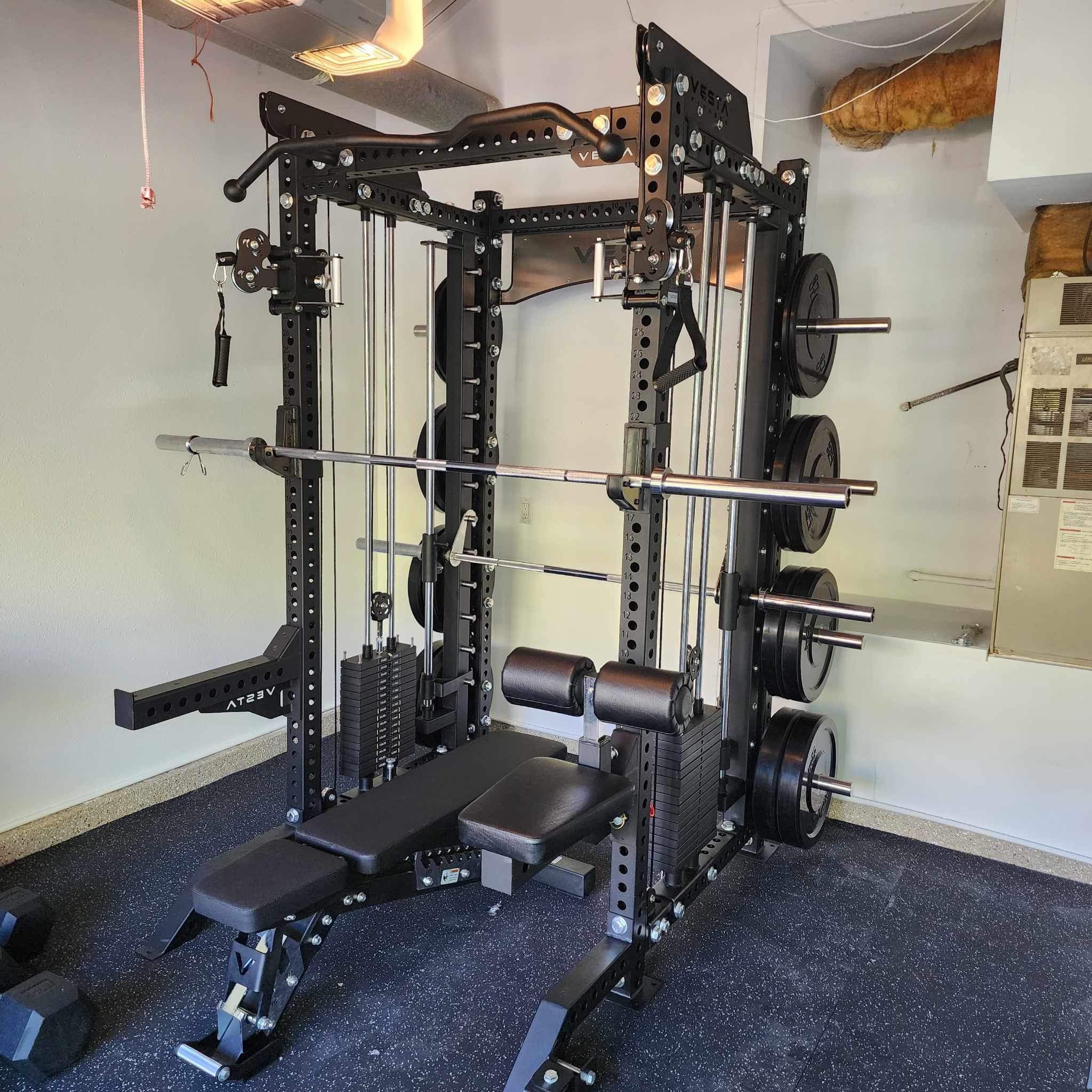 PRO SERIES 3IN1 Ultimate Rack With Smith Machine | Vesta Fitness