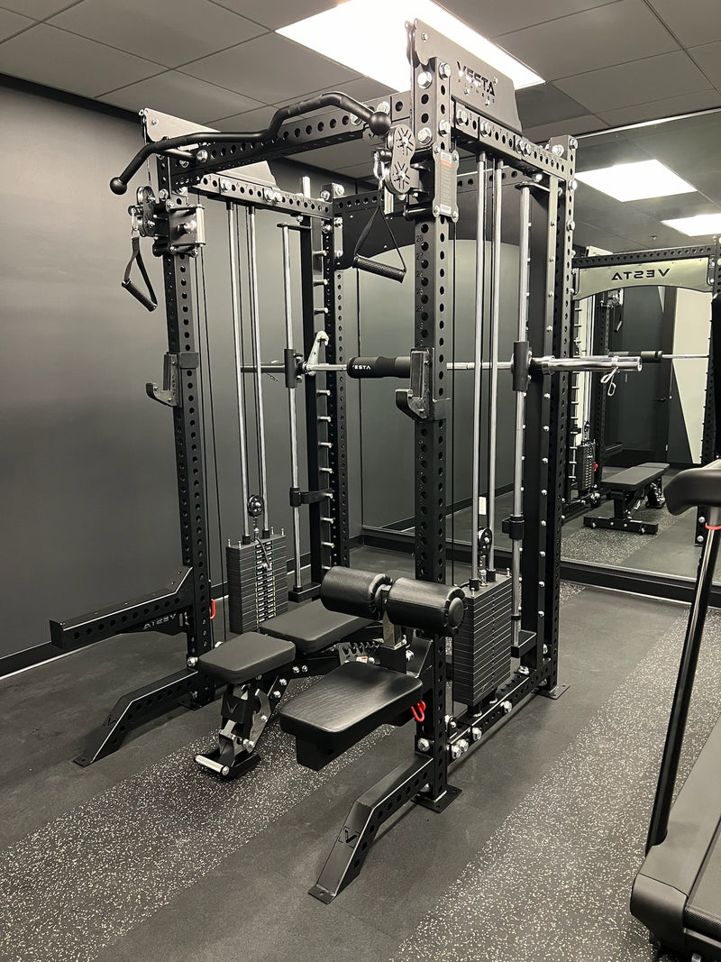 PRO SERIES 3IN1 Ultimate Rack With Smith Machine | Vesta Fitness
