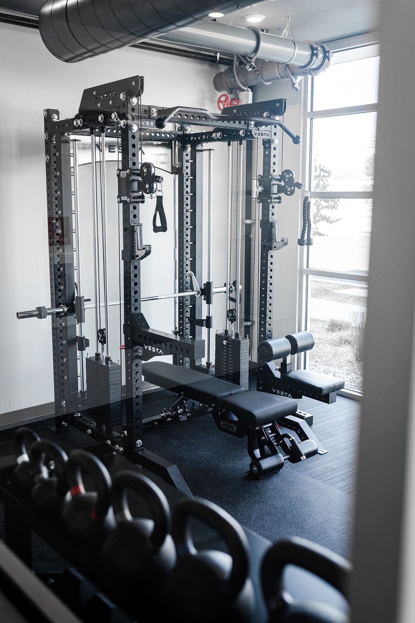 PRO SERIES Ultimate Rack With Smith Machine – Vesta Fitness Store