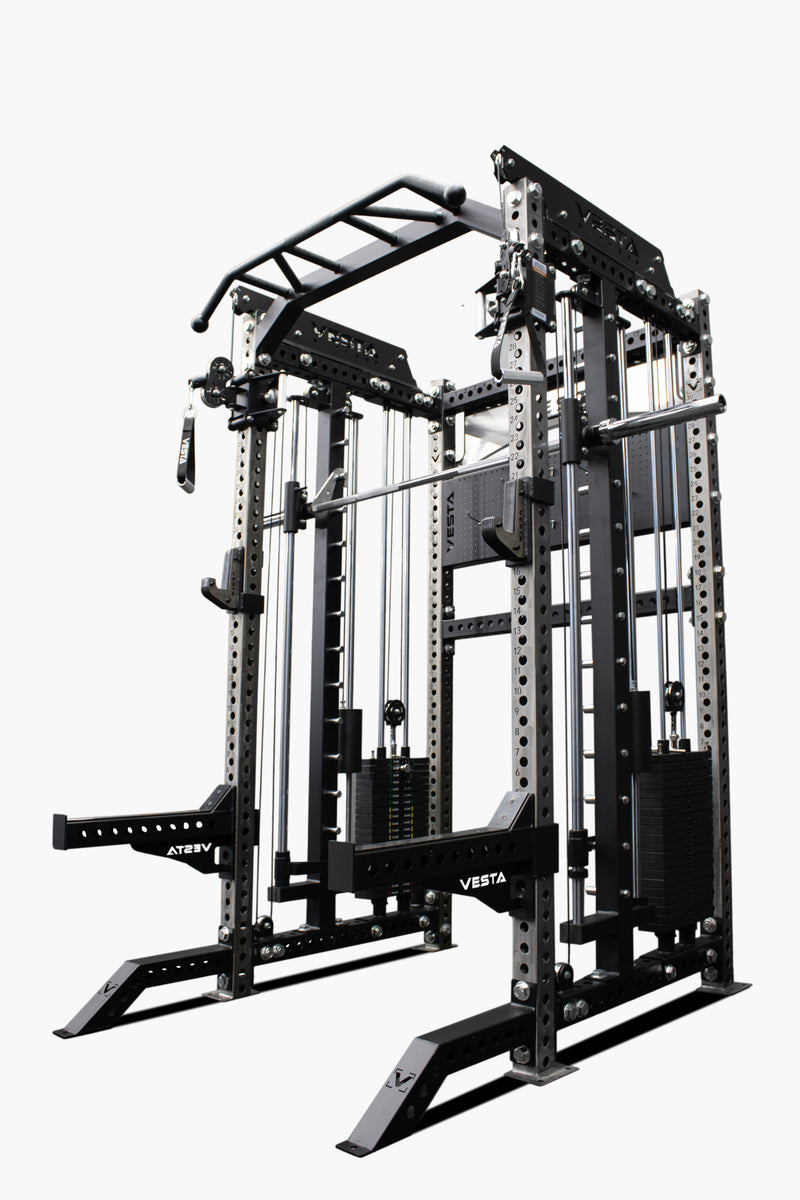 PRO SERIES 3IN1 Ultimate Rack With Smith Machine Vesta Fitness