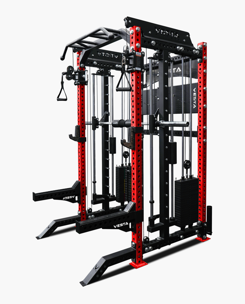 PRO SERIES 3IN1 Ultimate Rack With Smith Machine | Vesta Fitness