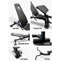 Multi-Functional Smith Machine SM-2001 With FID Bench