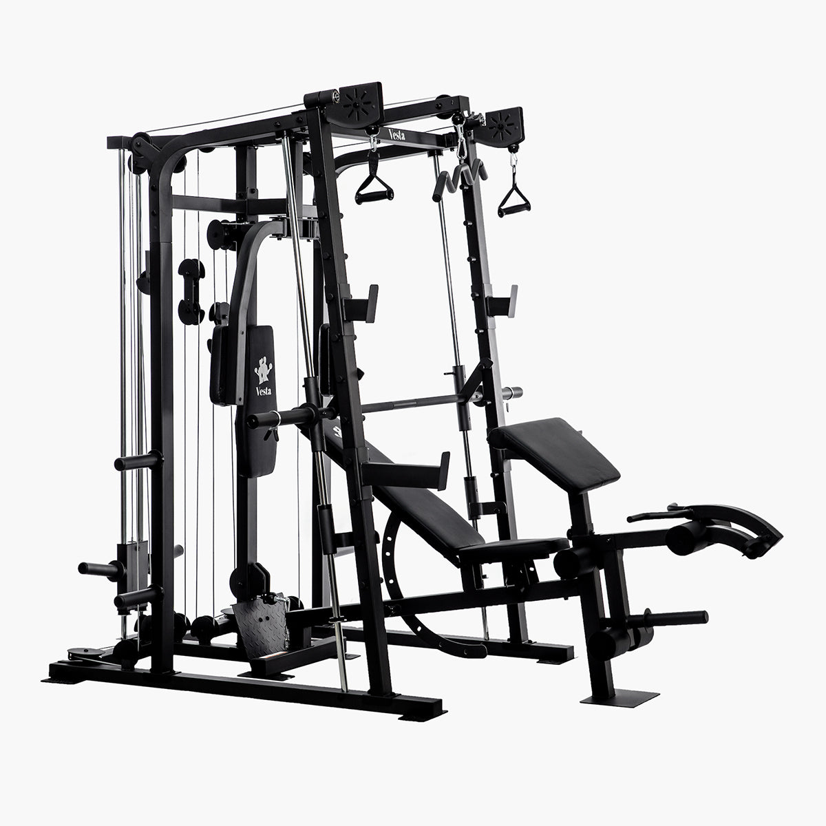 Vesta SM-2001 Smith machine with cable system and FID bench