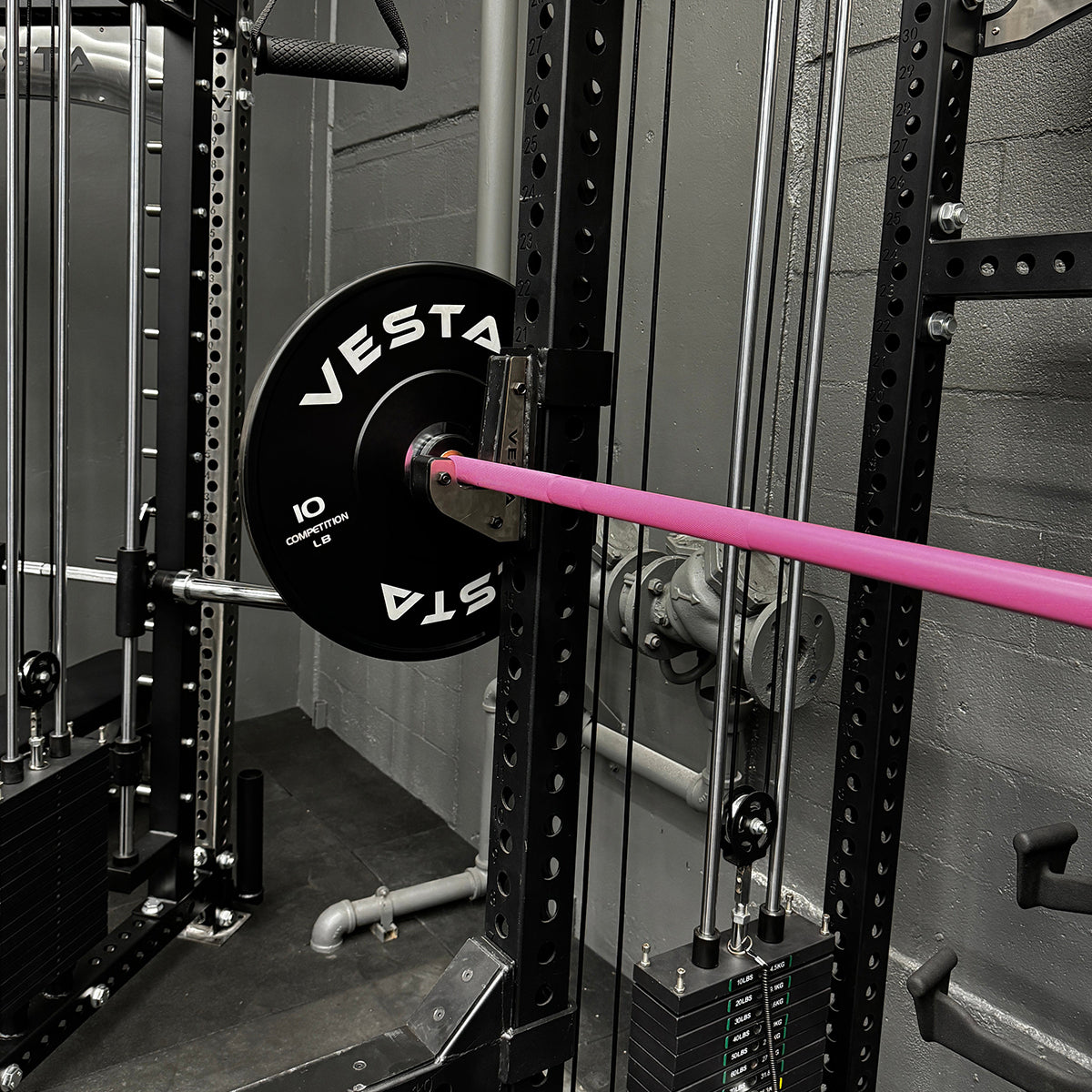 Olympic CrossFit Barbell | Pink | Vesta Fitness
