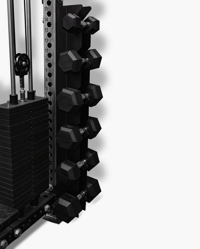  Mounted Dumbbell Rack PRO SERIES