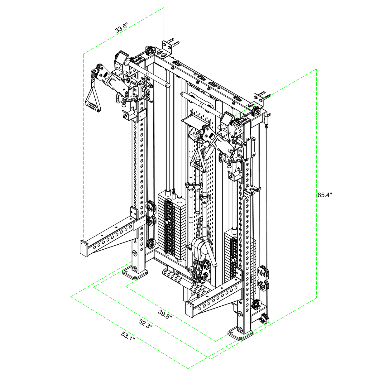 VForce Wall Mounted 2IN1