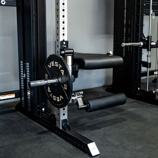 Rack Mounted Leg Curl and Leg Extension 3"x3"