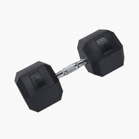 Rubber Hex Dumbbells (Pairs)