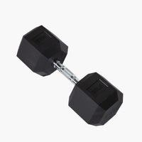 Rubber Hex Dumbbells (Pairs)