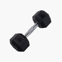 Rubber Hex Dumbbells (Pairs)