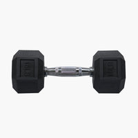Rubber Hex Dumbbells (Pairs)