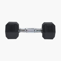 Rubber Hex Dumbbells (Pairs)