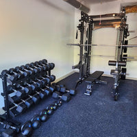 Rubber Hex Dumbbells (Pairs)