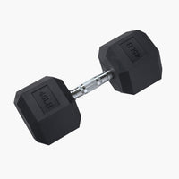 Rubber Hex Dumbbells (Pairs)