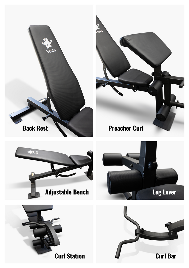 Multi-Functional Smith Machine SM-2001 With FID Bench