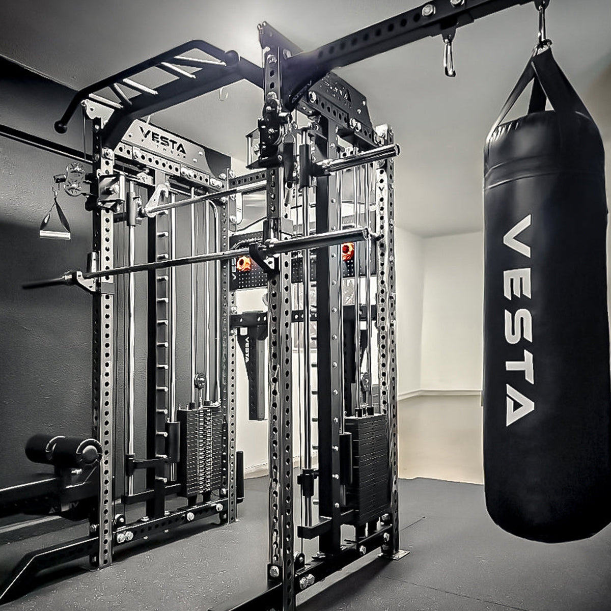 Ultimate 4IN1 Rack With Boxing Kit | Vesta Fitness