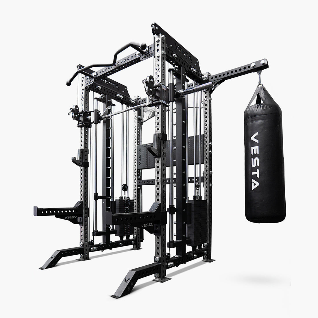 Ultimate 4IN1 Rack With Boxing Kit | Vesta Fitness