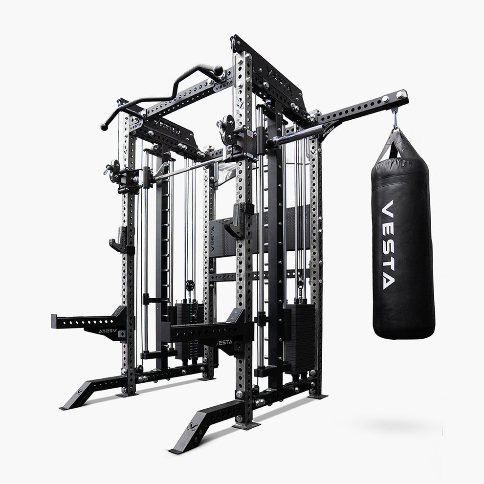 Ultimate 4IN1 Rack With Boxing Kit | Vesta Fitness