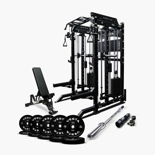 Ultimate Package II - PRO SERIES 3IN1 Ultimate Rack With Smith Machine