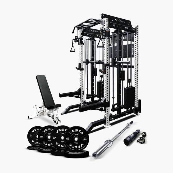 Ultimate Package - PRO SERIES 3IN1 Ultimate Rack With Smith Machine ...