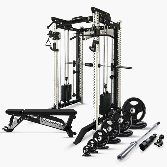 Ultimate Package II - PRO SERIES 3IN1 Ultimate Rack – Vesta Fitness Store