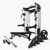 Ultimate Package I - PRO SERIES 2IN1 Ultimate Half Rack & Functional Trainer Combo