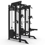 PRO SERIES Ultimate Rack With Smith Machine Front Counterbalance black