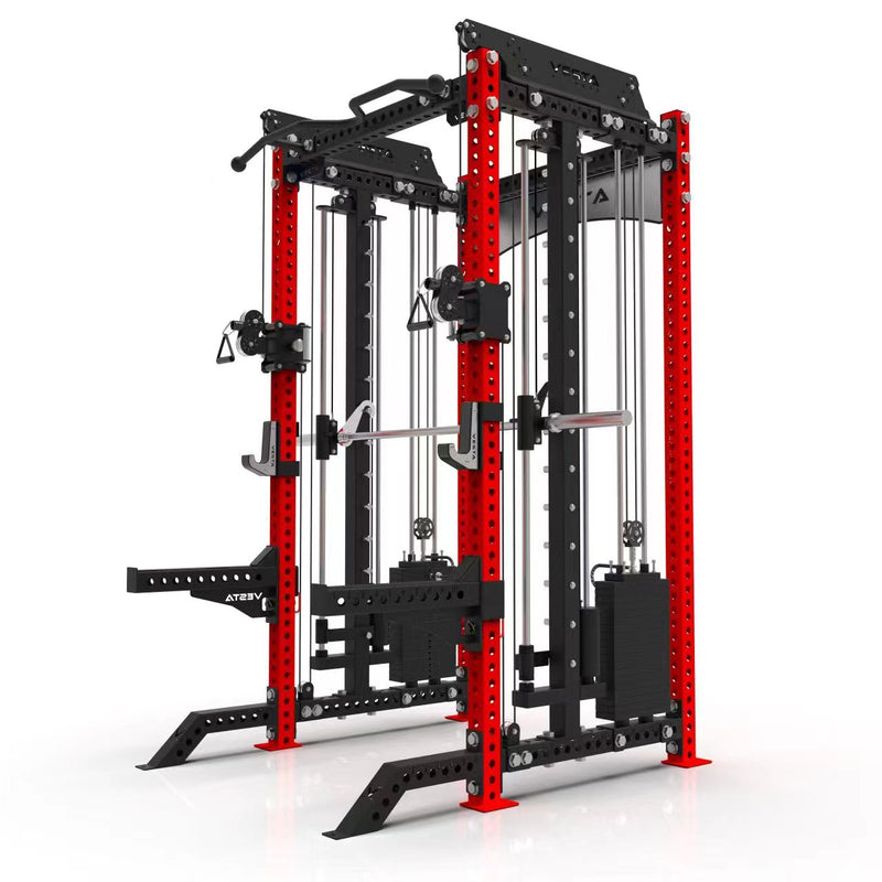 PRO SERIES 3IN1 Ultimate Rack With Smith Machine | Vesta Fitness