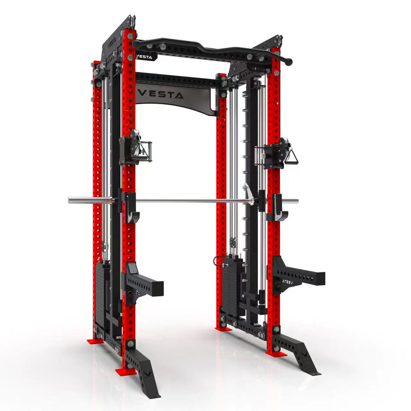 PRO SERIES 3IN1 Ultimate Rack With Smith Machine | Vesta Fitness