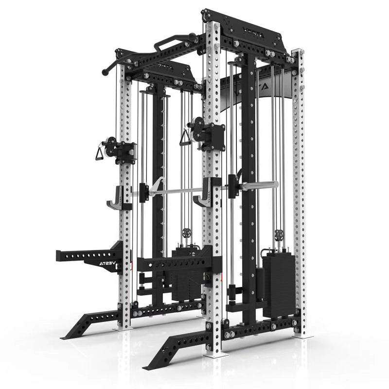 PRO SERIES 3IN1 Ultimate Rack With Smith Machine – Vesta Fitness Store