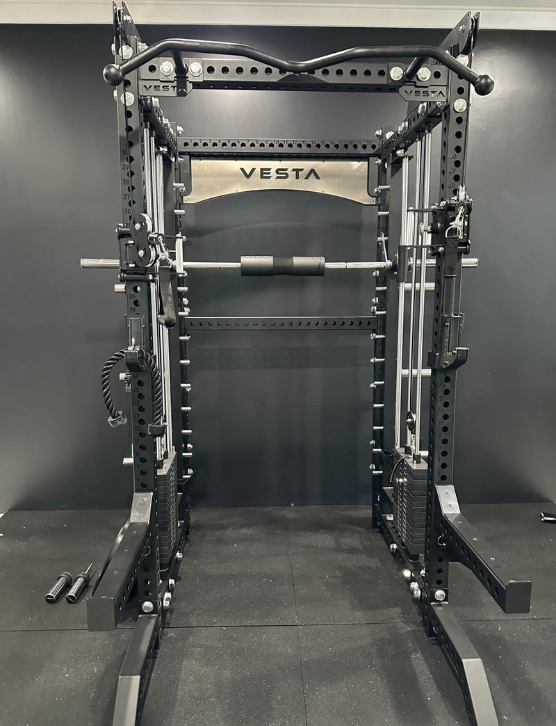 PRO SERIES 3IN1 Ultimate Rack With Smith Machine | Vesta Fitness